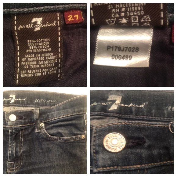 7 for all Mankind FAM Roxanne Denim Skinny Jeans - Picture 8 of 8